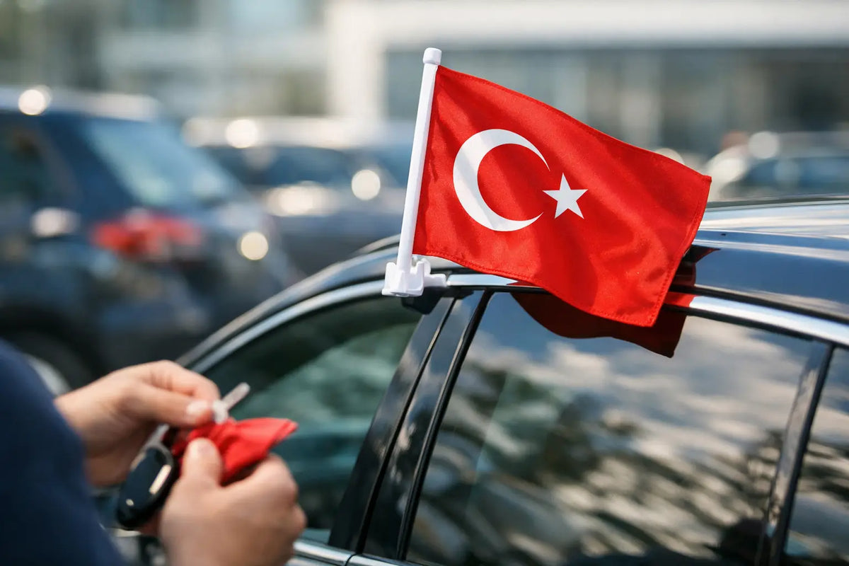 Auto Flagge Türkei kaufen - worauf es ankommt