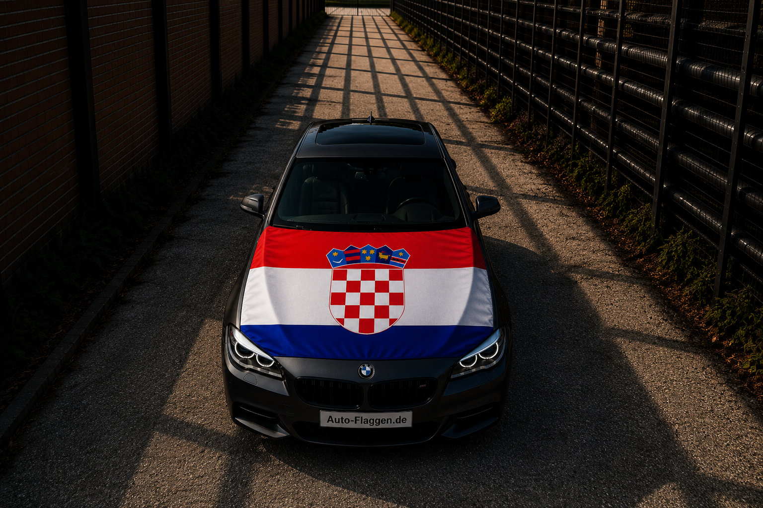 Kroatien Motorhaubenflagge Auto Flagge