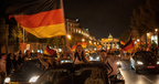 Deutschland Fan Flagge aus robustem 160 GSM Stoff