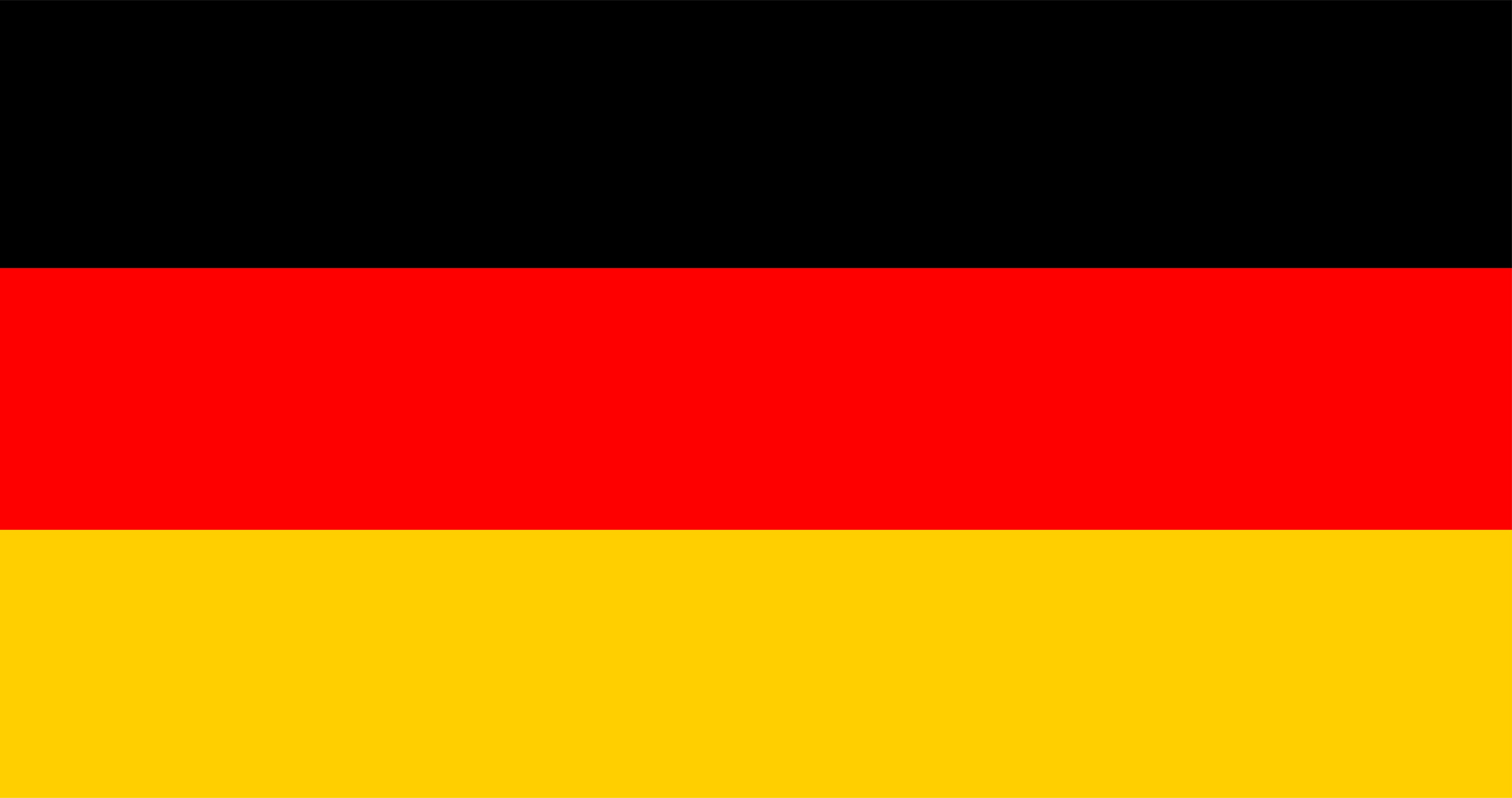 Premium Deutschland Flagge für Autokorso und Fußballfans