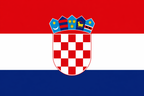 Premium Kroatien Flagge für Autokorso und Fußballfans