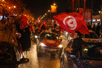 Tunesien WM 2026 Auto Flagge mit elastischer Befestigung
